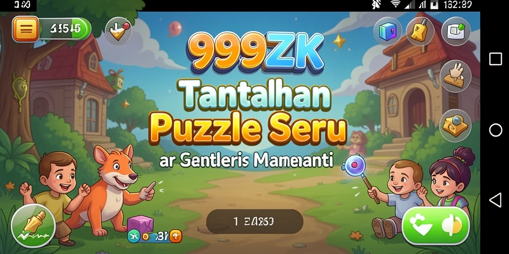 Tampilan gameplay 999ZK yang penuh tantangan puzzle.