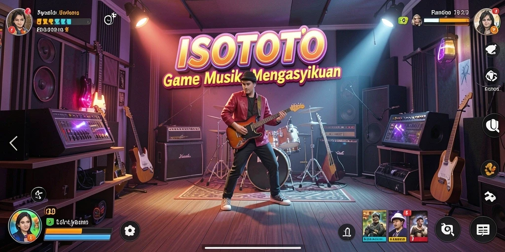 Tampilan gameplay <strong>ISOTOTO</strong> yang penuh warna dan interaktif.