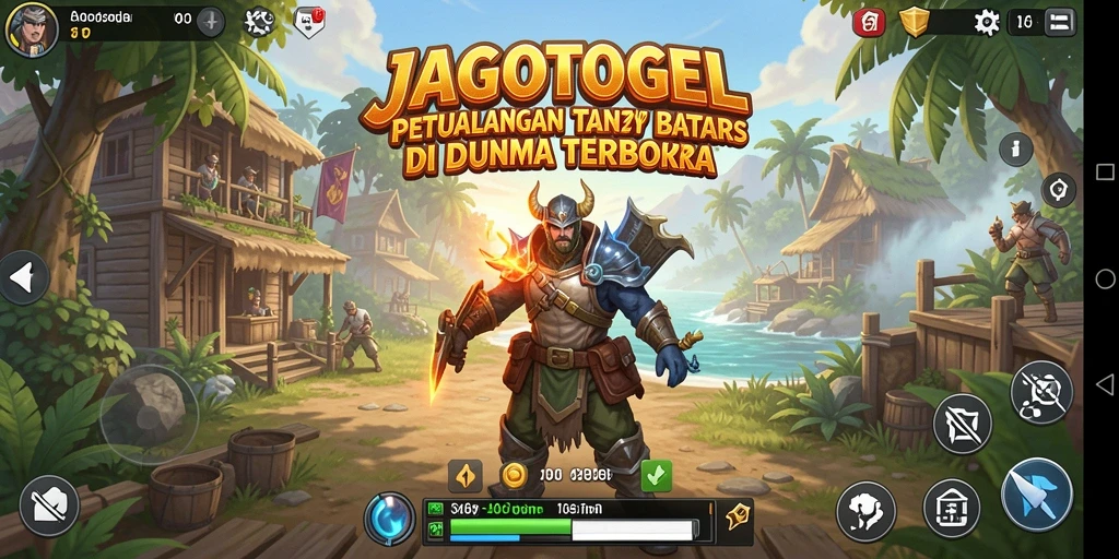 Tangkapan layar yang menampilkan visual menakjubkan dalam JAGOTOGEL.