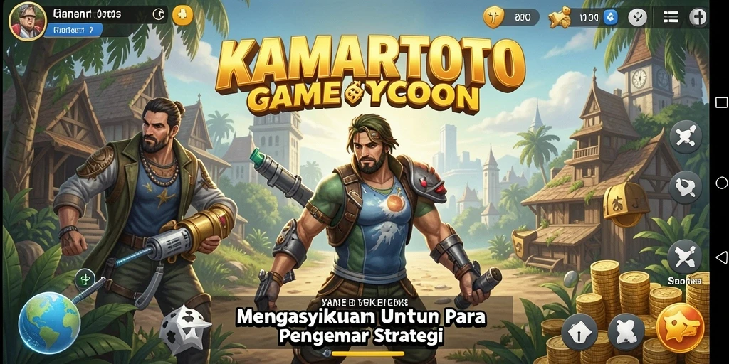 Screenshot menampilkan gameplay KAMARTOTO yang seru dan menantang.
