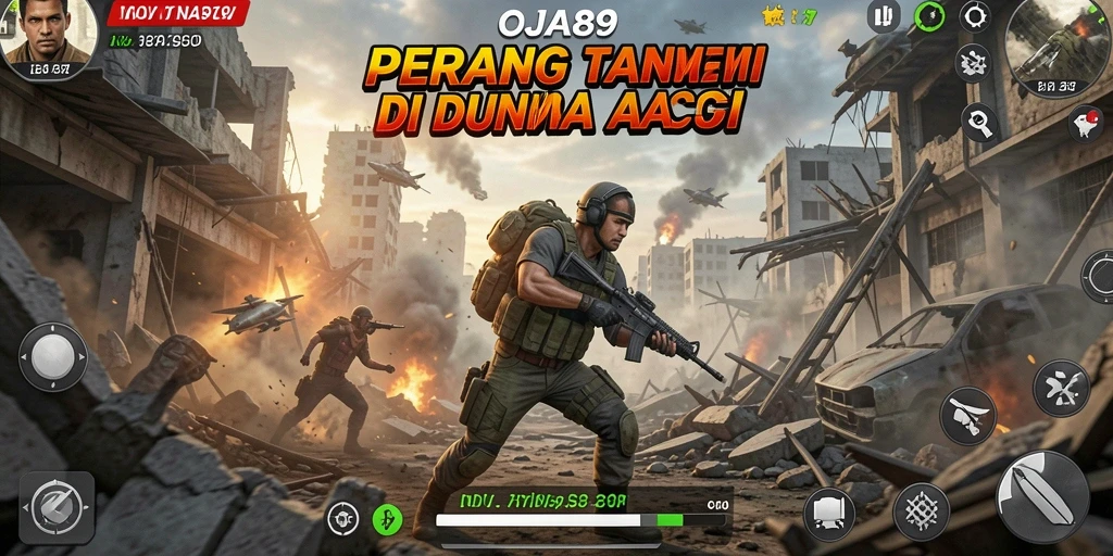 Gameplay aksi intens di OJA89 dengan pertarungan yang mendebarkan.
