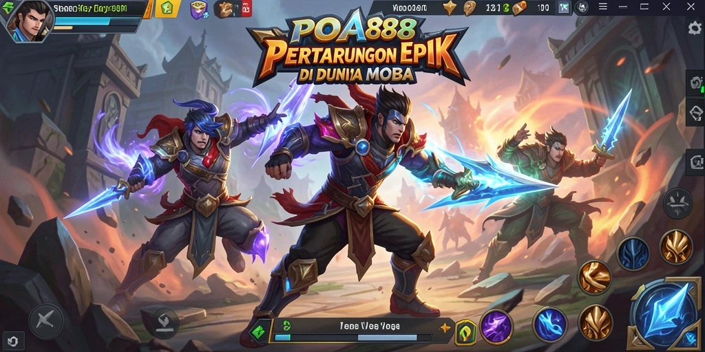 Gameplay seru dan strategi tim di arena POA88.