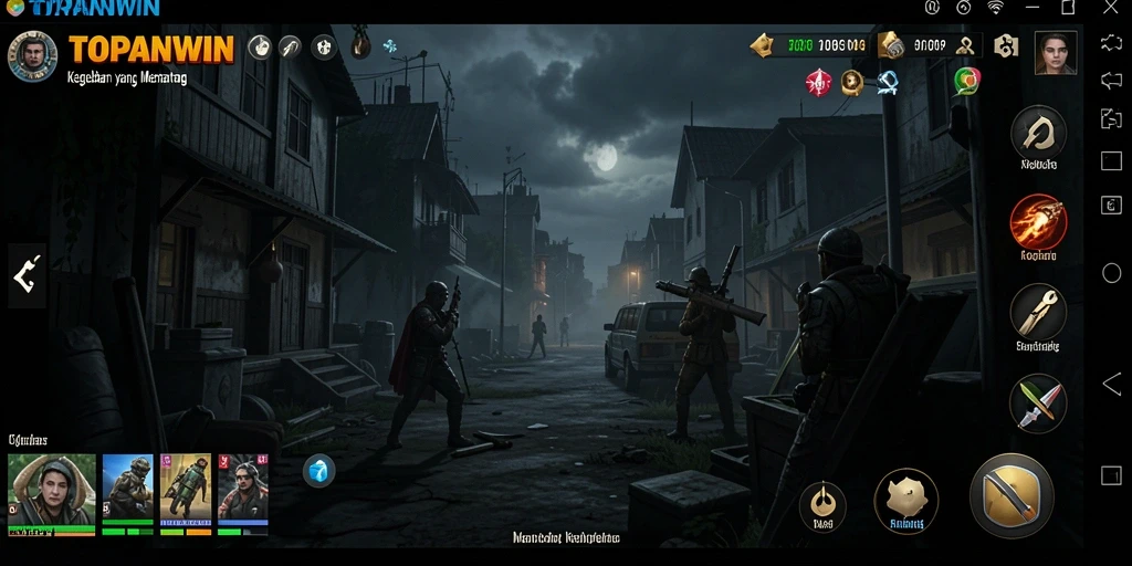 Gameplay menakutkan dalam dunia kegelapan di TOPANWIN